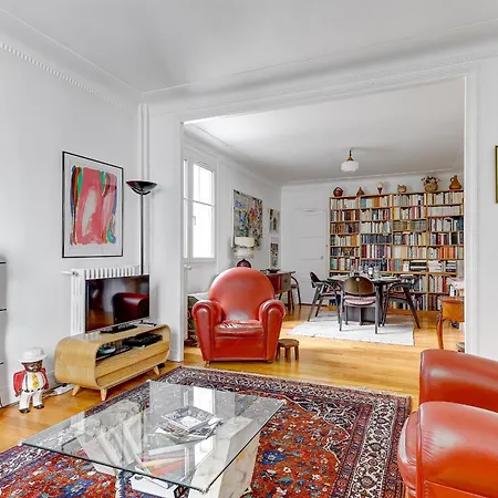 116 - 15eme Elegant Pied-a-terre De 80m2 Апартаменты